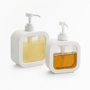 Portable Refillable Soap Dispenser Bottle (300/500ml) | Leak-Proof Pump Bottle for Kitchen, Bathroom, or Shower