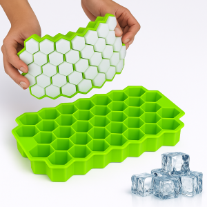 Ice Cube Mould Tray 37 Cavity for Freezer Silicone Shape Honeycomb Chocolate Cake Maker Ice Tray